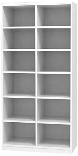 Amazon｜白井産業 木製 本 棚 ラック 高さ180 幅80 奥行44cm タナリオ